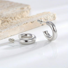 Metal Round Women's Earrings Casual Jewelry Gift