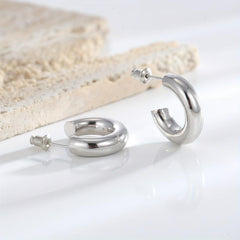 Metal Round Women's Earrings Casual Jewelry Gift