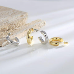 Metal Round Women's Earrings Casual Jewelry Gift