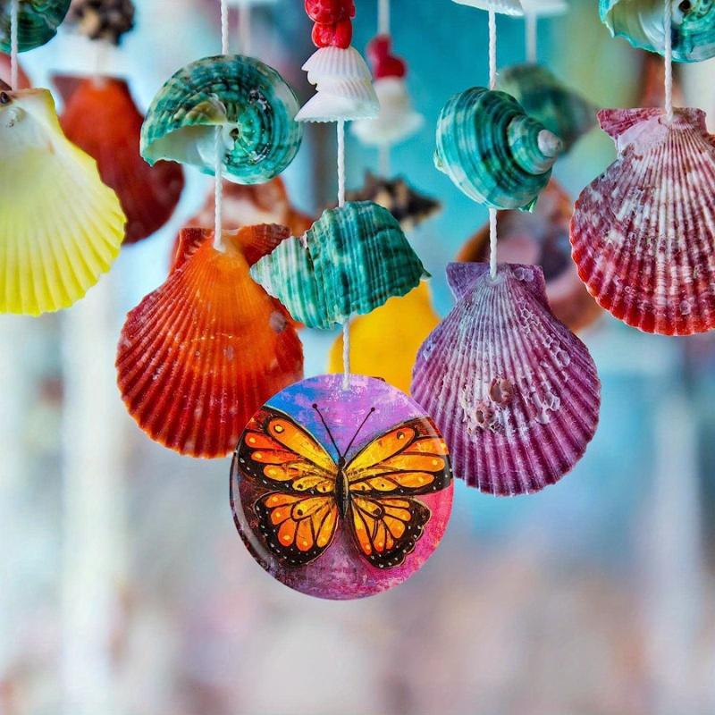 Butterfly Pattern Pendant Necklace for Halloween Christmas Anniversary