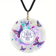 Butterfly Pendant Necklace Thank You Gift