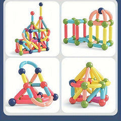 Children's Magnetic Building Blocks Large Particle Magnet Set