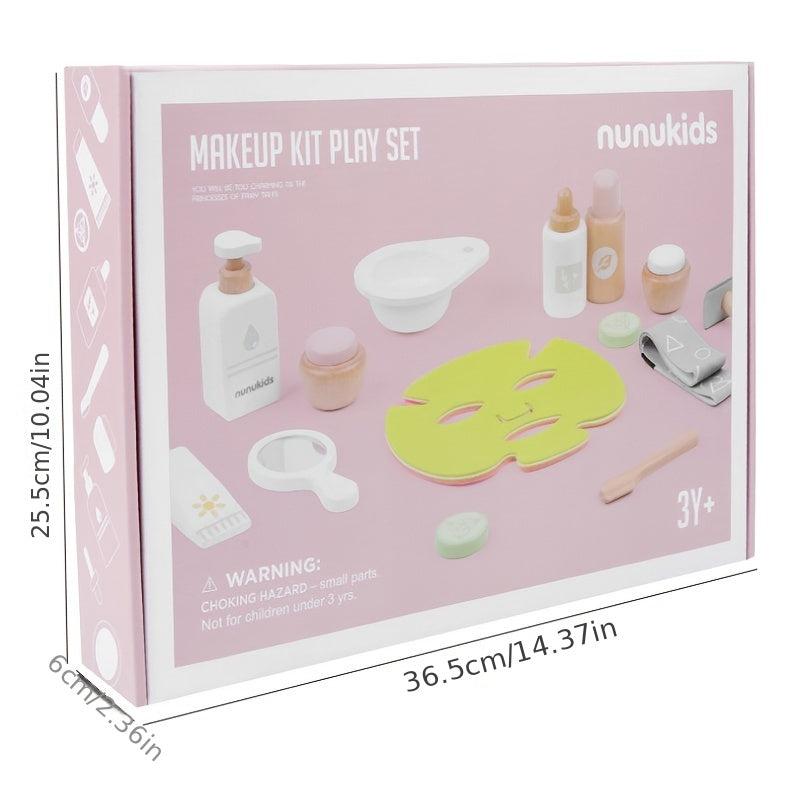 Wooden Girls Make up Mask Simulation Lipstick Skin Care Products
