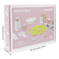 Wooden Girls Make up Mask Simulation Lipstick Skin Care Products