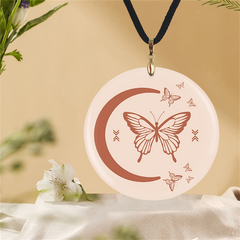 Boho Butterfly Pendant Necklace Birthday Halloween Christmas Anniversary