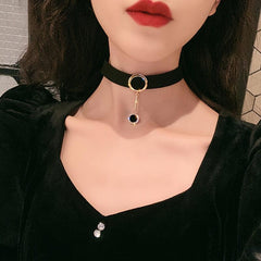 Wide Brimmed Neck Cover Jewelry Neck Strap