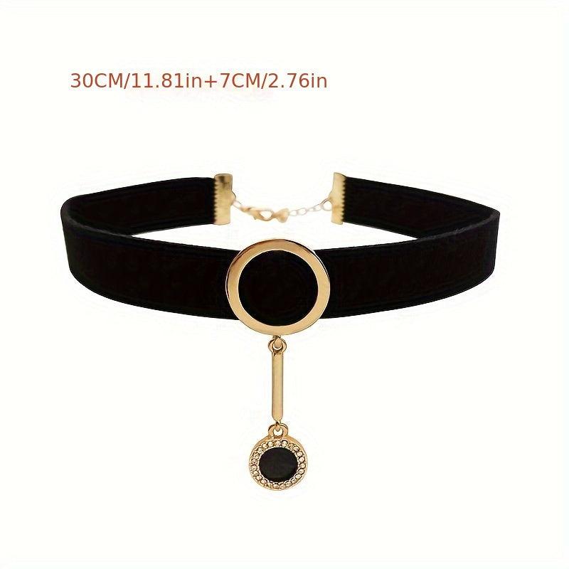 Wide Brimmed Neck Cover Jewelry Neck Strap