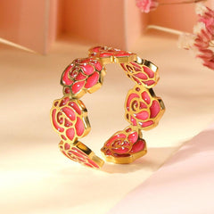 Unique Flower Glow Ring Jewelry Gift