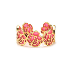 Unique Flower Glow Ring Jewelry Gift