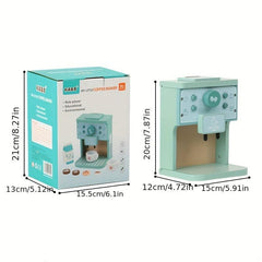 Kids Play House Wooden Toy Coffee Machine