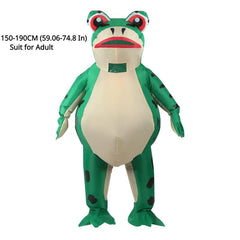Inflatable Frog Full Body Deluxe Halloween Costume