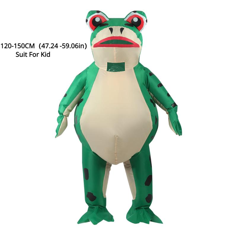 Inflatable Frog Full Body Deluxe Halloween Costume