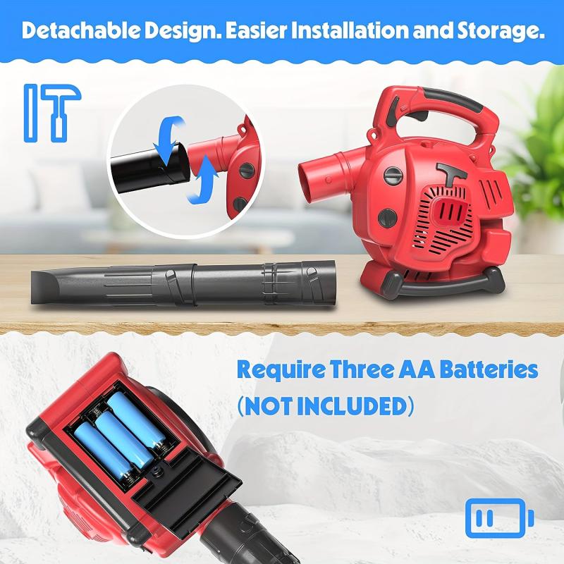 Kids Leaf Blower Pretend Play Toy Set