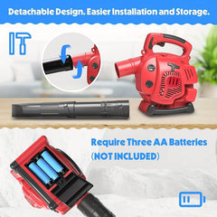 Kids Leaf Blower Pretend Play Toy Set