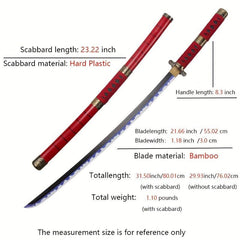 Anime Wooden Swords & Scabbards - Role playing Cosplay Weapons
