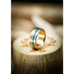 Hot Scenery Enamel Faceted Craft Ring