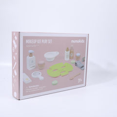 Children Wooden Pretend Play Makeup Set Game Role Play Education
