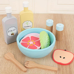 Vegetable Salad Children's Play House Toy Set