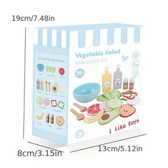 Vegetable Salad Children's Play House Toy Set