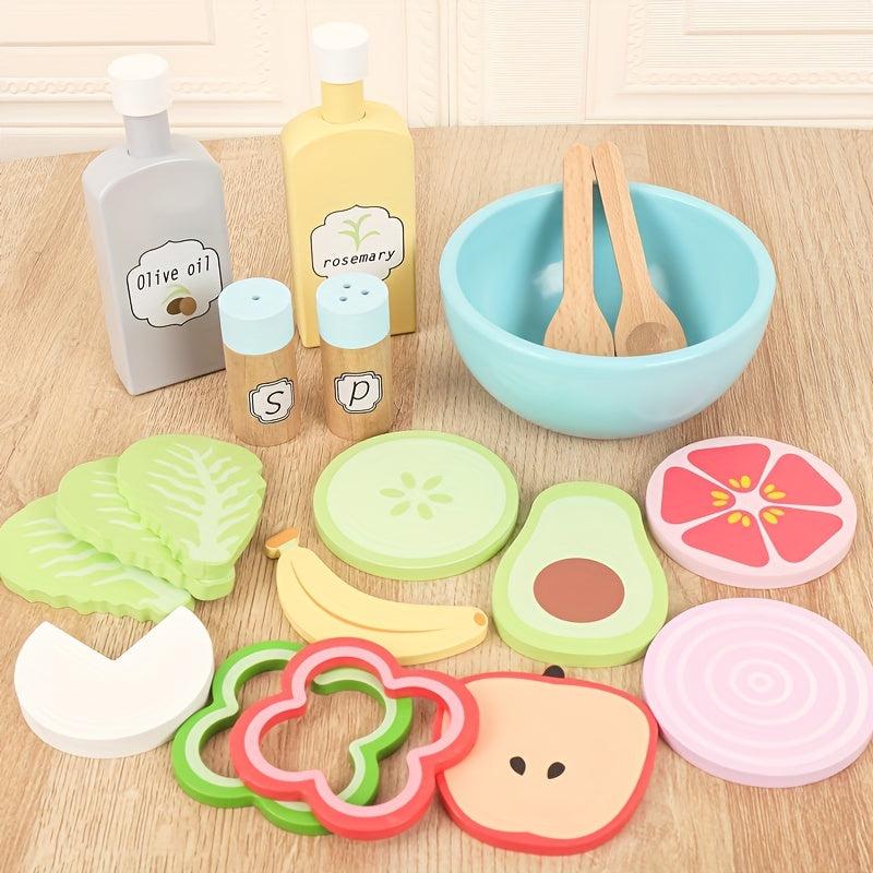 Vegetable Salad Children's Play House Toy Set