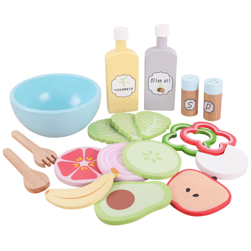 Vegetable Salad Children's Play House Toy Set