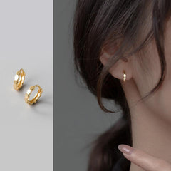 Geometric Polygonal Circle Earrings For Women