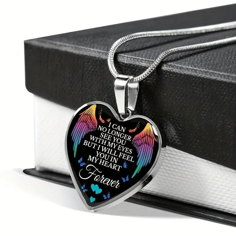 Heart Pendant Necklace Toy For Kids Daughters Holiday Birthday Christmas Gift