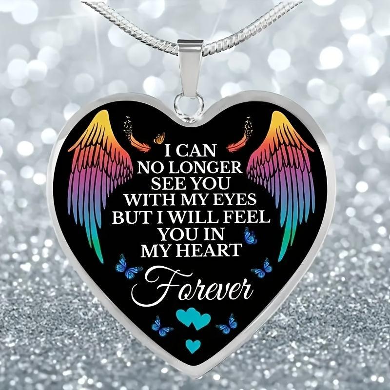Heart Pendant Necklace Toy For Kids Daughters Holiday Birthday Christmas Gift