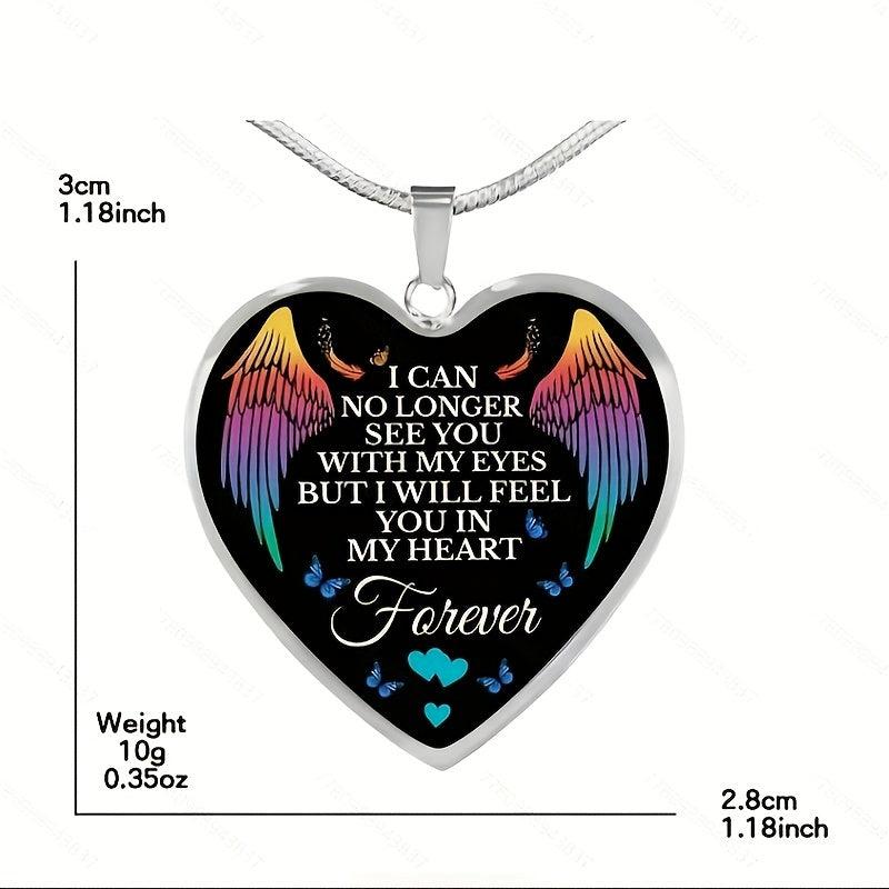 Heart Pendant Necklace Toy For Kids Daughters Holiday Birthday Christmas Gift