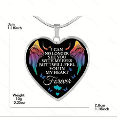 Heart Pendant Necklace Toy For Kids Daughters Holiday Birthday Christmas Gift