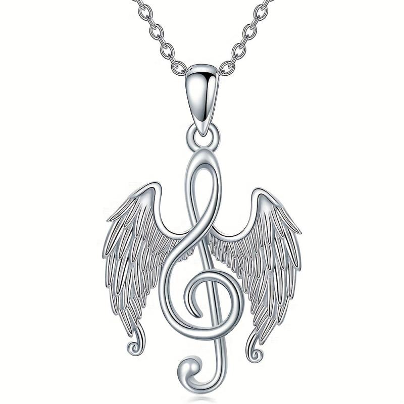 Angel Wings Pendant Necklace for Girls