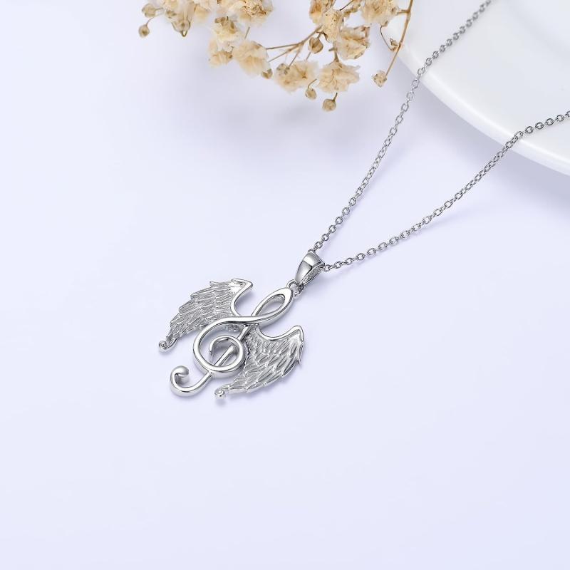 Angel Wings Pendant Necklace for Girls