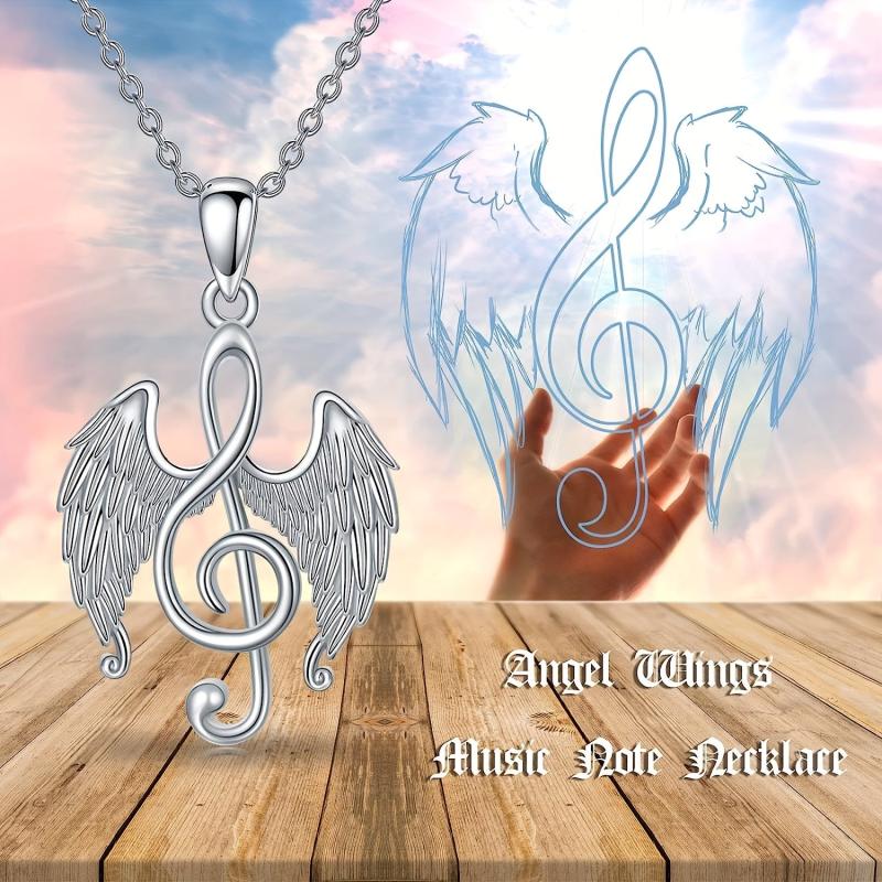 Angel Wings Pendant Necklace for Girls