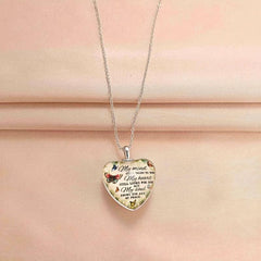 Crystal Pendant Necklace Butterfly English Birthday Gift