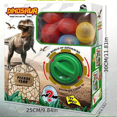 Children's Egg Twisting Machine Toy Claw Machine Night Light Dinosaur Egg Gift