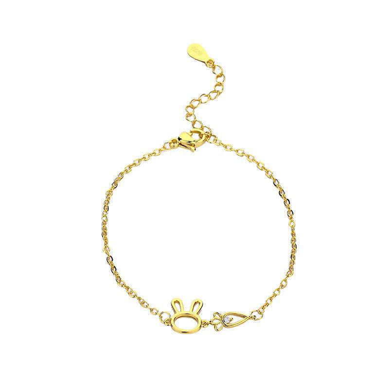 Rabbit Carrot Bracelet Japanese Heart Sen Tie Hand String