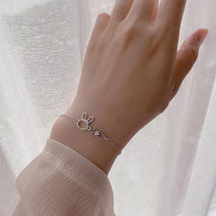 Rabbit Carrot Bracelet Japanese Heart Sen Tie Hand String