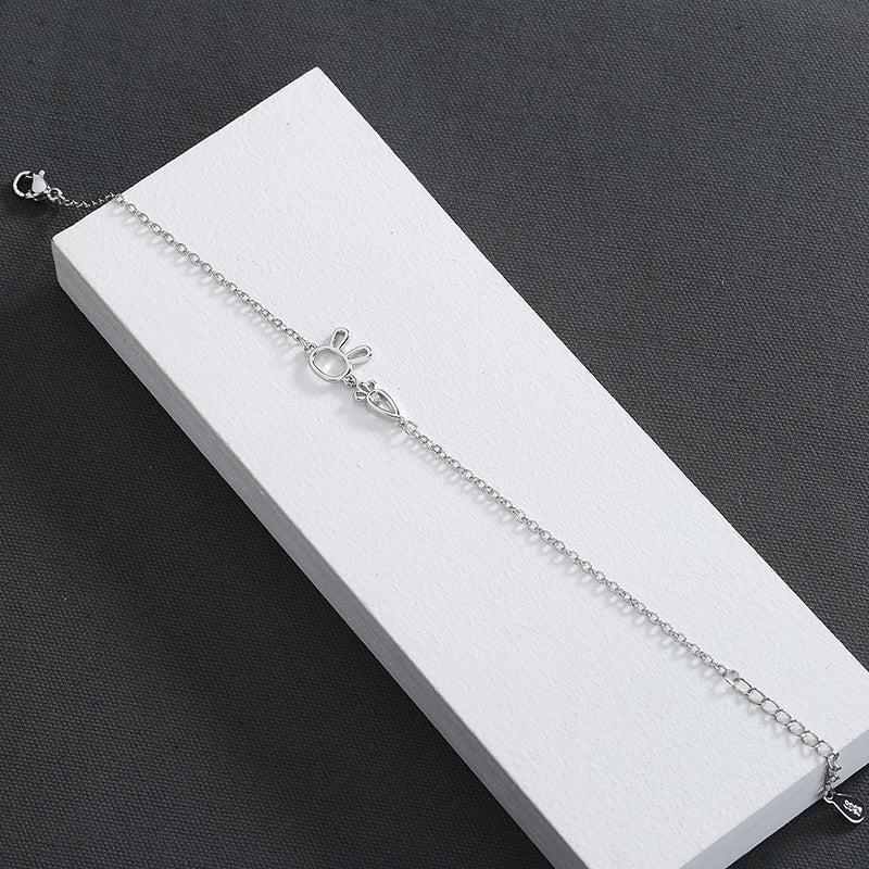 Rabbit Carrot Bracelet Japanese Heart Sen Tie Hand String