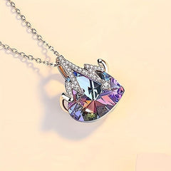 Heart Pendant Necklace Love Wedding Anniversary Gift