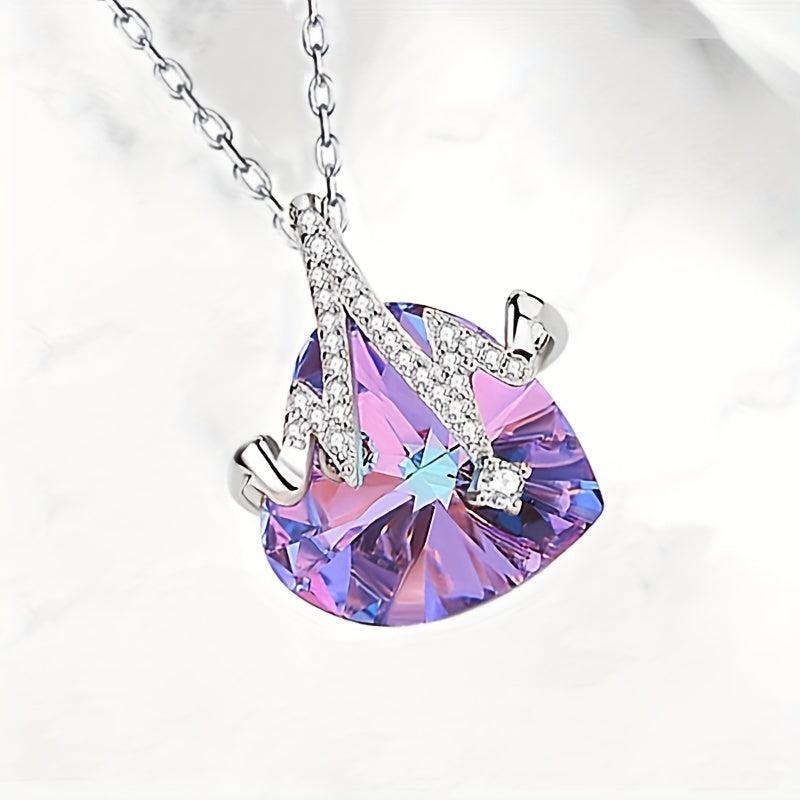 Heart Pendant Necklace Love Wedding Anniversary Gift