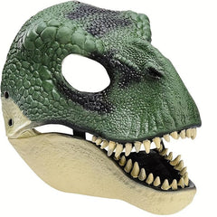 Dinosaur Mask Costume Dino Toys Head Covering Opening Jaw Realistic