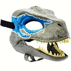 Dinosaur Mask Costume Dino Toys Head Covering Opening Jaw Realistic