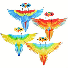 Rainbow Phoenix Macaw Wings Halloween Costume for Kids
