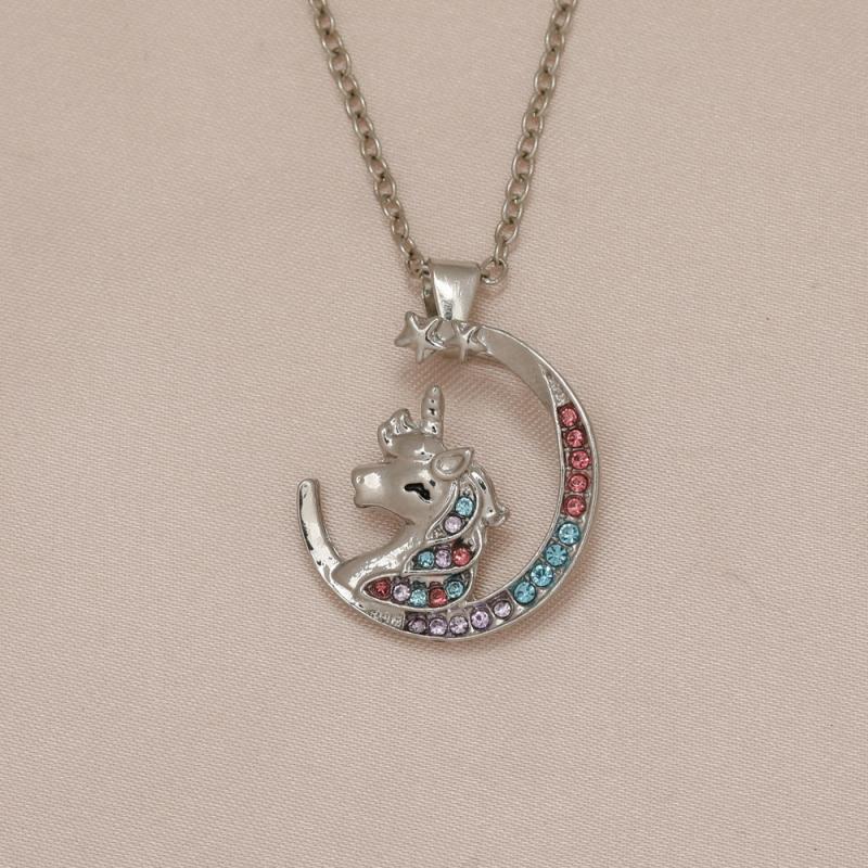 Unicorn Children's Necklace Girls Birthday Gift