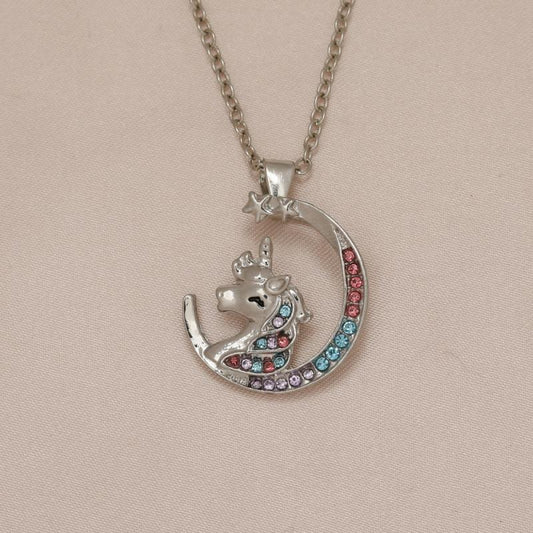 Unicorn Children's Necklace Girls Birthday Gift
