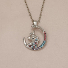 Unicorn Children's Necklace Girls Birthday Gift