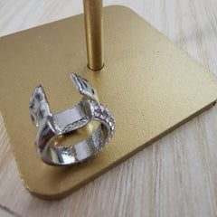Metal Double layer Ear Bone Clip Rock Style Ear Clip Earrings