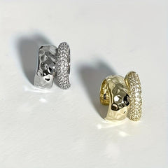 Metal Double layer Ear Bone Clip Rock Style Ear Clip Earrings