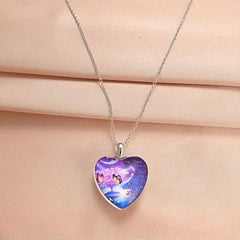 Crystal Pendant Necklace Dream Butterfly English Birthday Gift