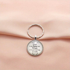 English KeyChain Banquet Jewelry Couples Holiday Party Anniversary Gift